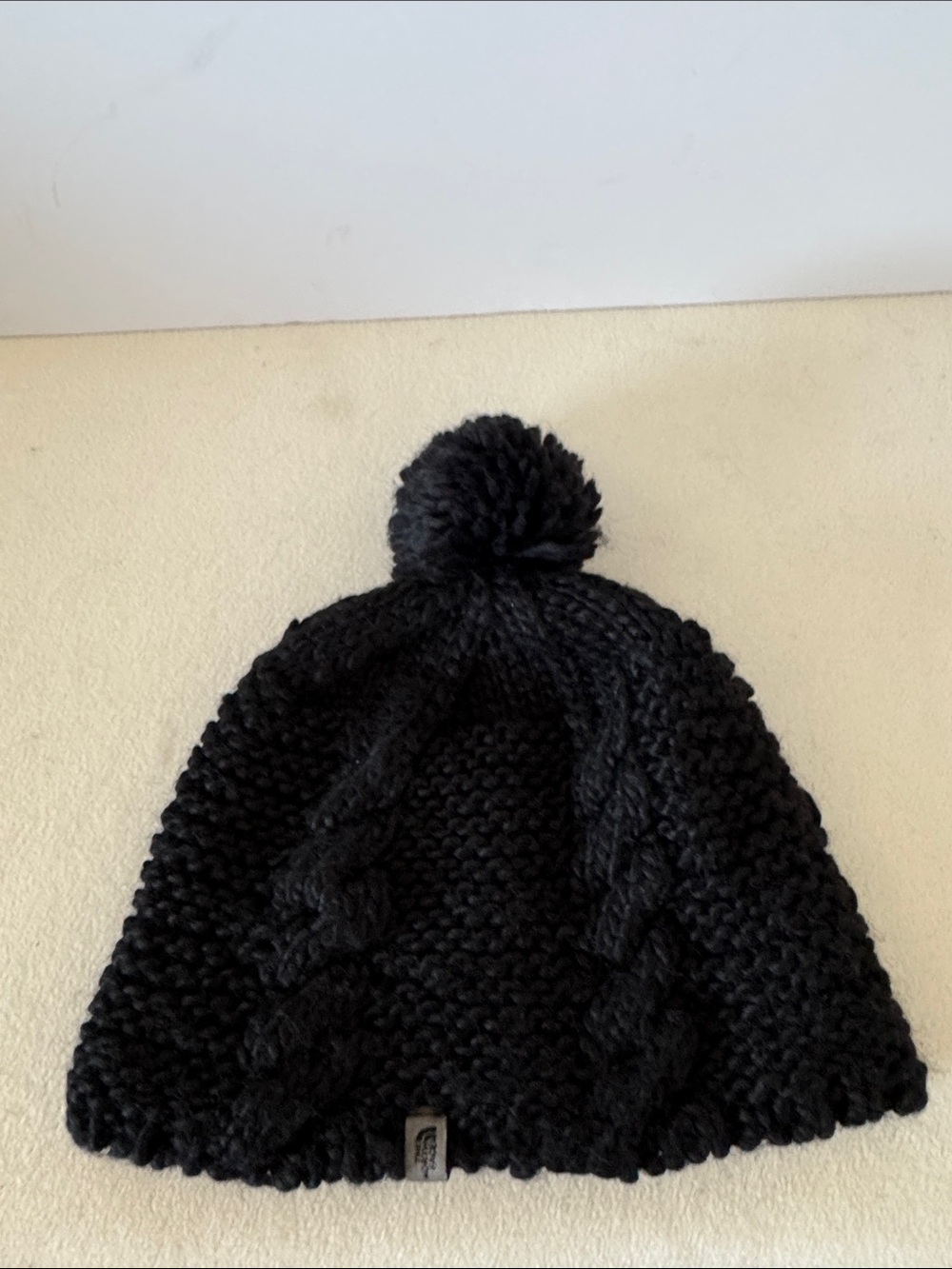 The North Face knit beanie